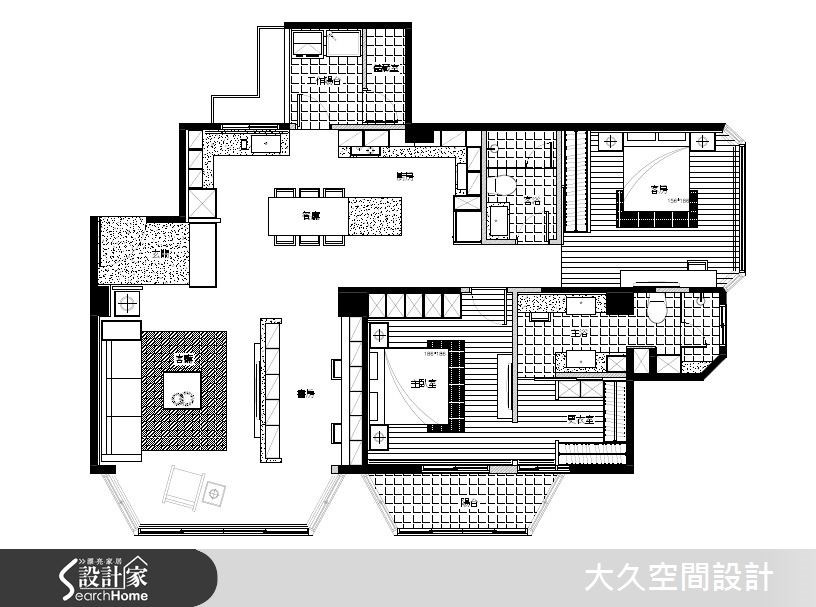 老屋(16~30年)＿簡約風案例圖片＿大久空間設計有限公司＿大久_01之16