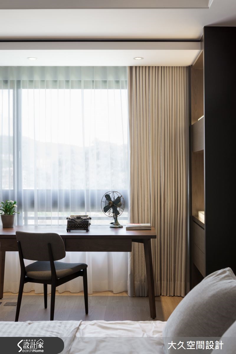 98坪新成屋(5年以下)＿簡約風臥室案例圖片＿大久空間設計有限公司＿大久_05之12