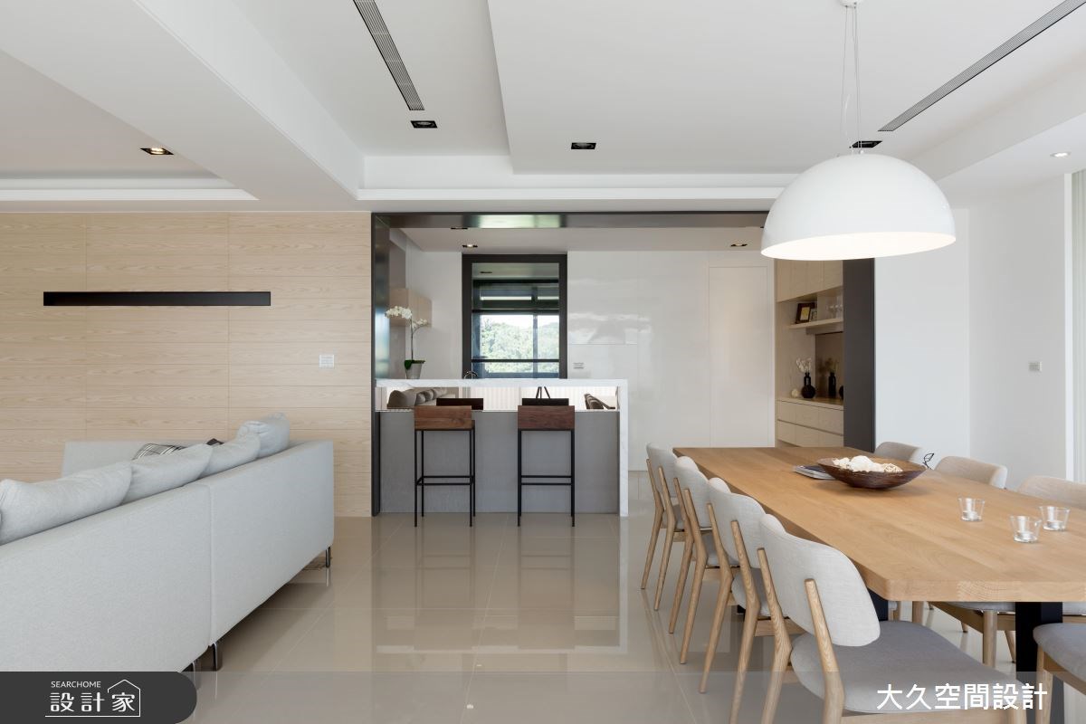 98坪新成屋(5年以下)＿休閒風餐廳廚房案例圖片＿大久空間設計有限公司＿大久_08之9