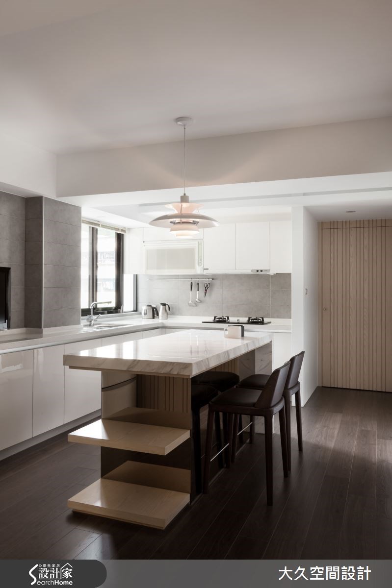 老屋(16~30年)＿現代風餐廳廚房吧檯案例圖片＿大久空間設計有限公司＿大久_02之6