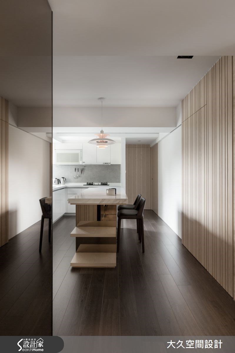 老屋(16~30年)＿現代風餐廳廚房吧檯案例圖片＿大久空間設計有限公司＿大久_02之7
