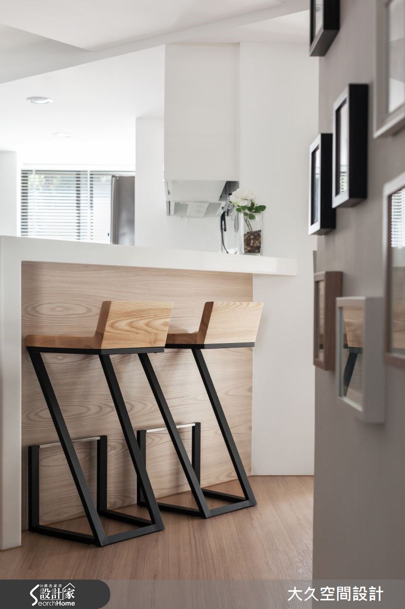 30坪老屋(16~30年)＿簡約風廚房吧檯案例圖片＿大久空間設計有限公司＿大久_04之9