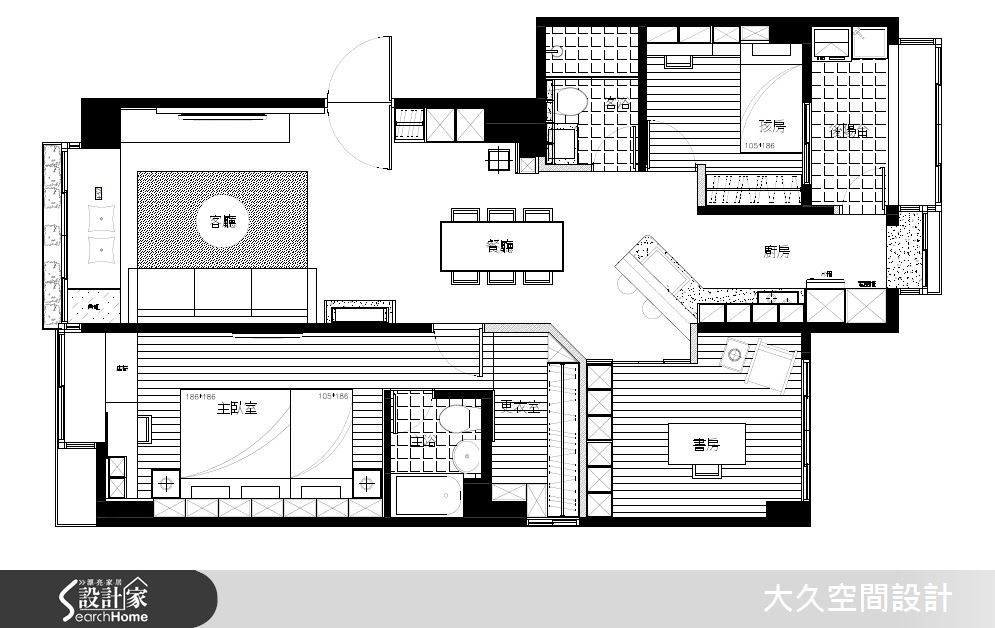 30坪老屋(16~30年)＿簡約風案例圖片＿大久空間設計有限公司＿大久_04之10