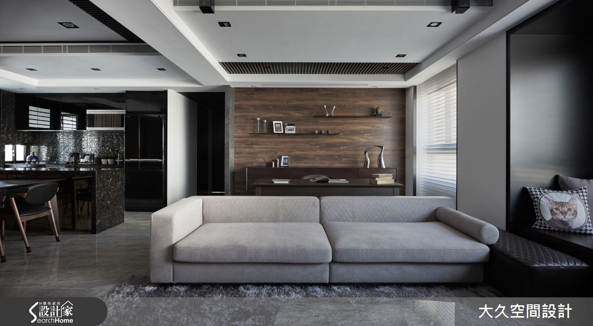 32坪中古屋(5~15年)＿奢華風客廳書房案例圖片＿大久空間設計有限公司＿大久_09之6