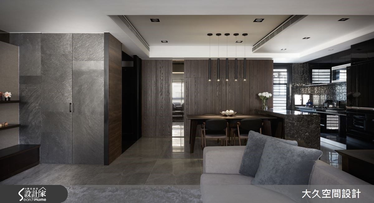 32坪中古屋(5~15年)＿奢華風客廳餐廳廚房案例圖片＿大久空間設計有限公司＿大久_09之7