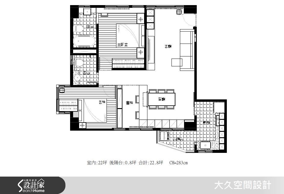 中古屋(5~15年)＿簡約風案例圖片＿大久空間設計有限公司＿大久_10之9