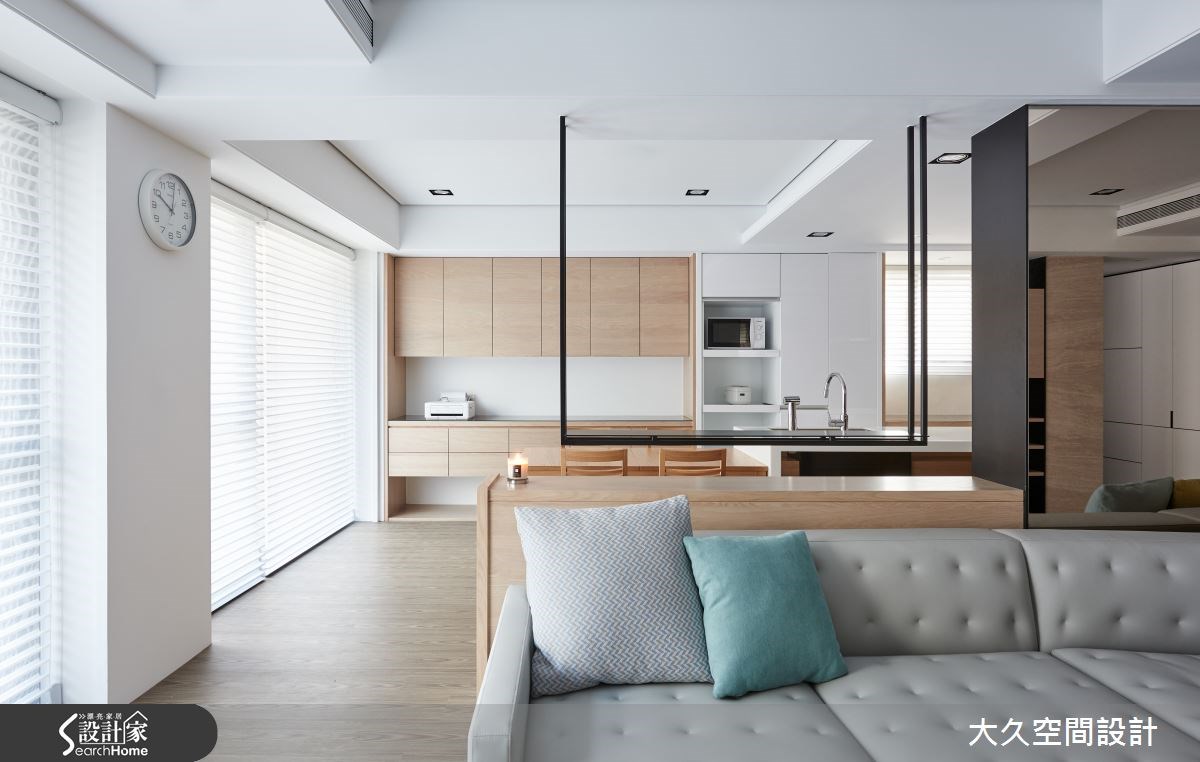 老屋(16~30年)＿簡約風客廳餐廳廚房案例圖片＿大久空間設計有限公司＿大久_11之4