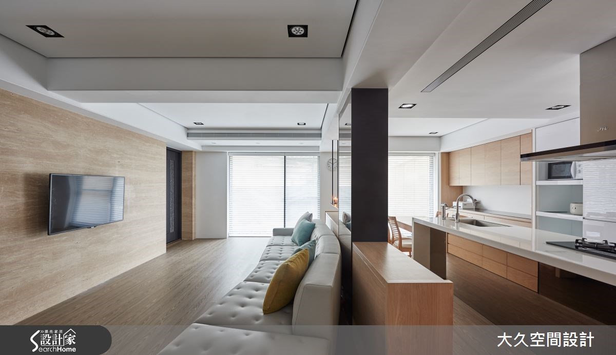 老屋(16~30年)＿簡約風客廳餐廳廚房案例圖片＿大久空間設計有限公司＿大久_11之6