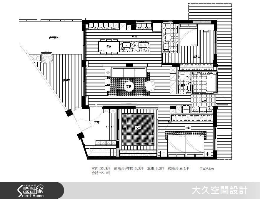 老屋(16~30年)＿簡約風案例圖片＿大久空間設計有限公司＿大久_11之9