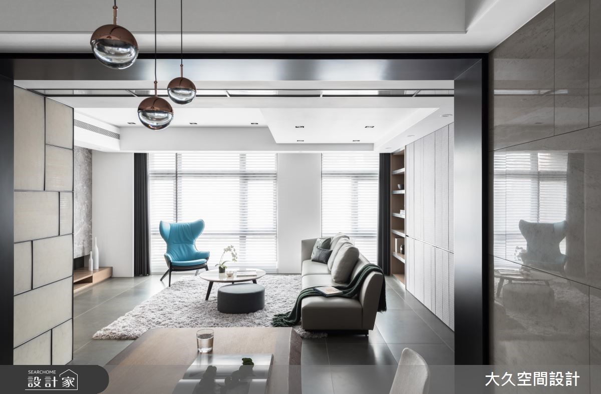 35坪中古屋(5~15年)＿奢華風客廳案例圖片＿大久空間設計有限公司＿大久_13之13