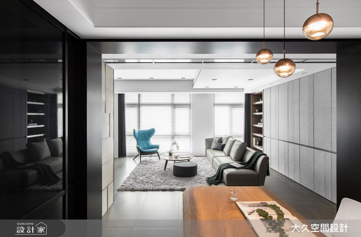 35坪中古屋(5~15年)＿奢華風客廳餐廳案例圖片＿大久空間設計有限公司＿大久_13之14