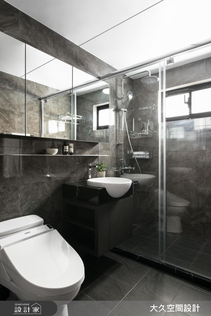 35坪中古屋(5~15年)＿奢華風浴室案例圖片＿大久空間設計有限公司＿大久_13之25