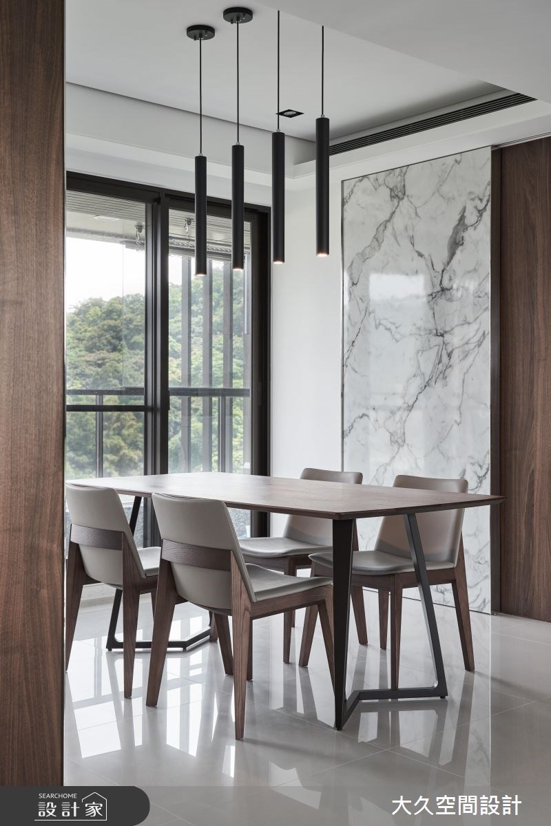 40坪新成屋(5年以下)＿飯店風餐廳案例圖片＿大久空間設計有限公司＿大久_15之7