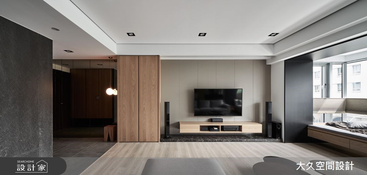 新成屋(5年以下)＿休閒風客廳案例圖片＿大久空間設計有限公司＿大久_16之3