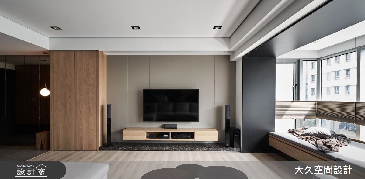 新成屋(5年以下)＿休閒風客廳案例圖片＿大久空間設計有限公司＿大久_16之9