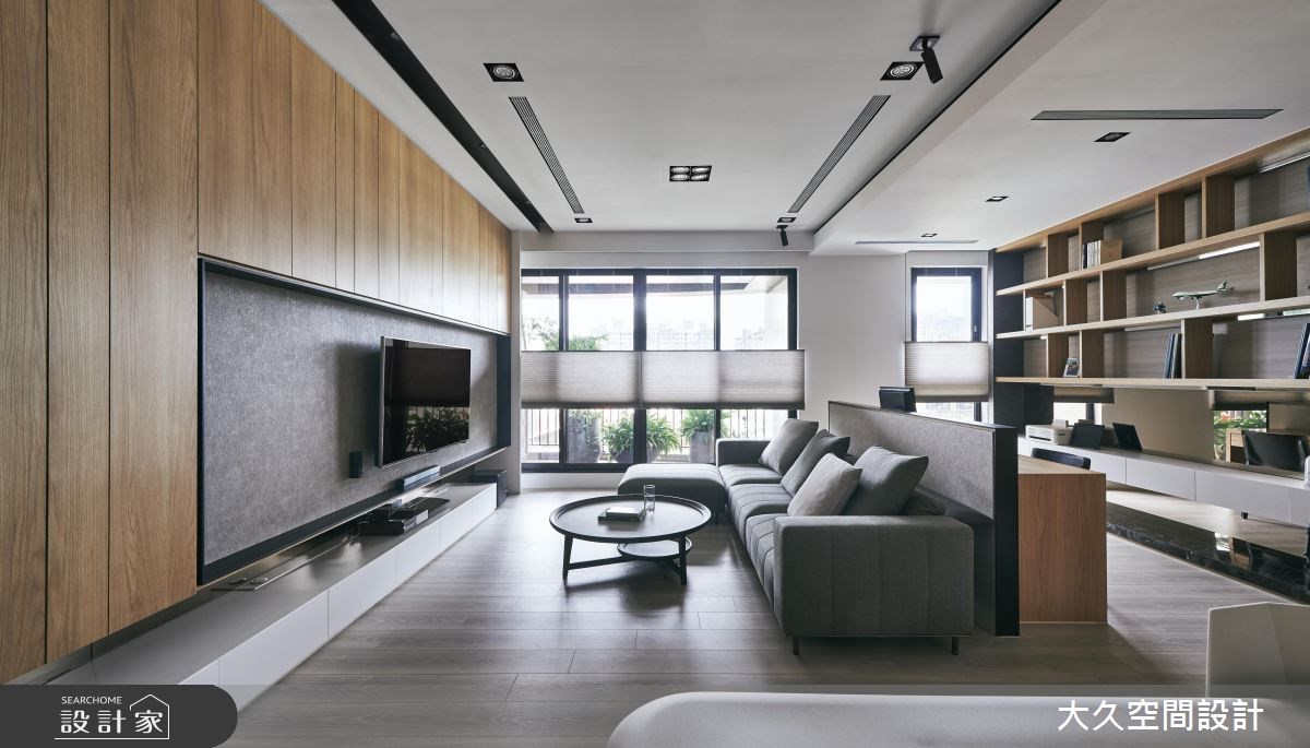 新成屋(5年以下)＿休閒風客廳案例圖片＿大久空間設計有限公司＿大久_17之2