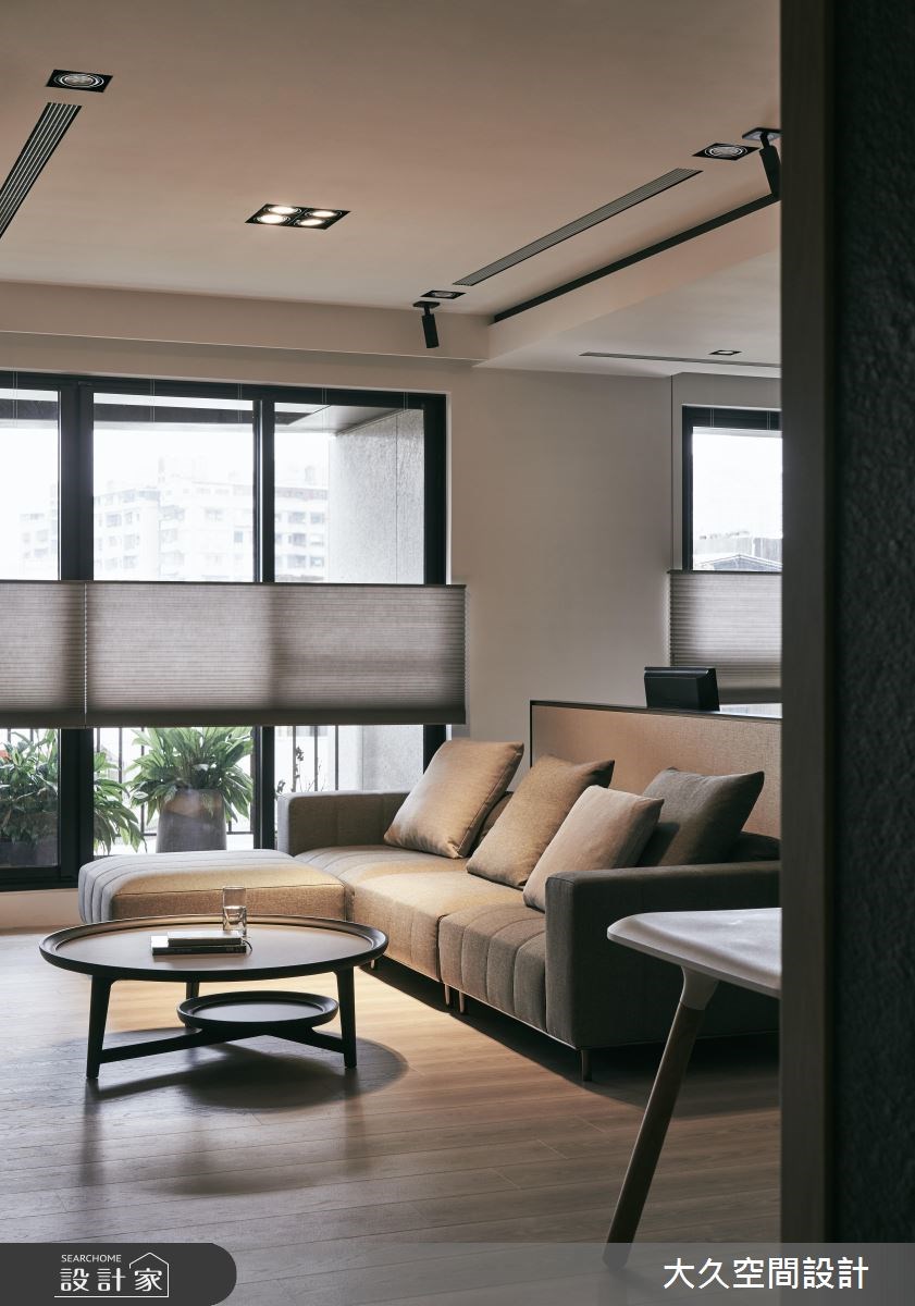 新成屋(5年以下)＿休閒風客廳案例圖片＿大久空間設計有限公司＿大久_17之4