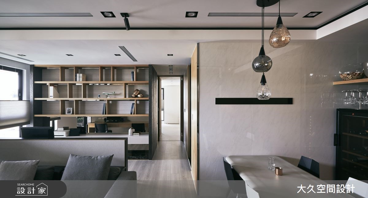 新成屋(5年以下)＿休閒風客廳案例圖片＿大久空間設計有限公司＿大久_17之7