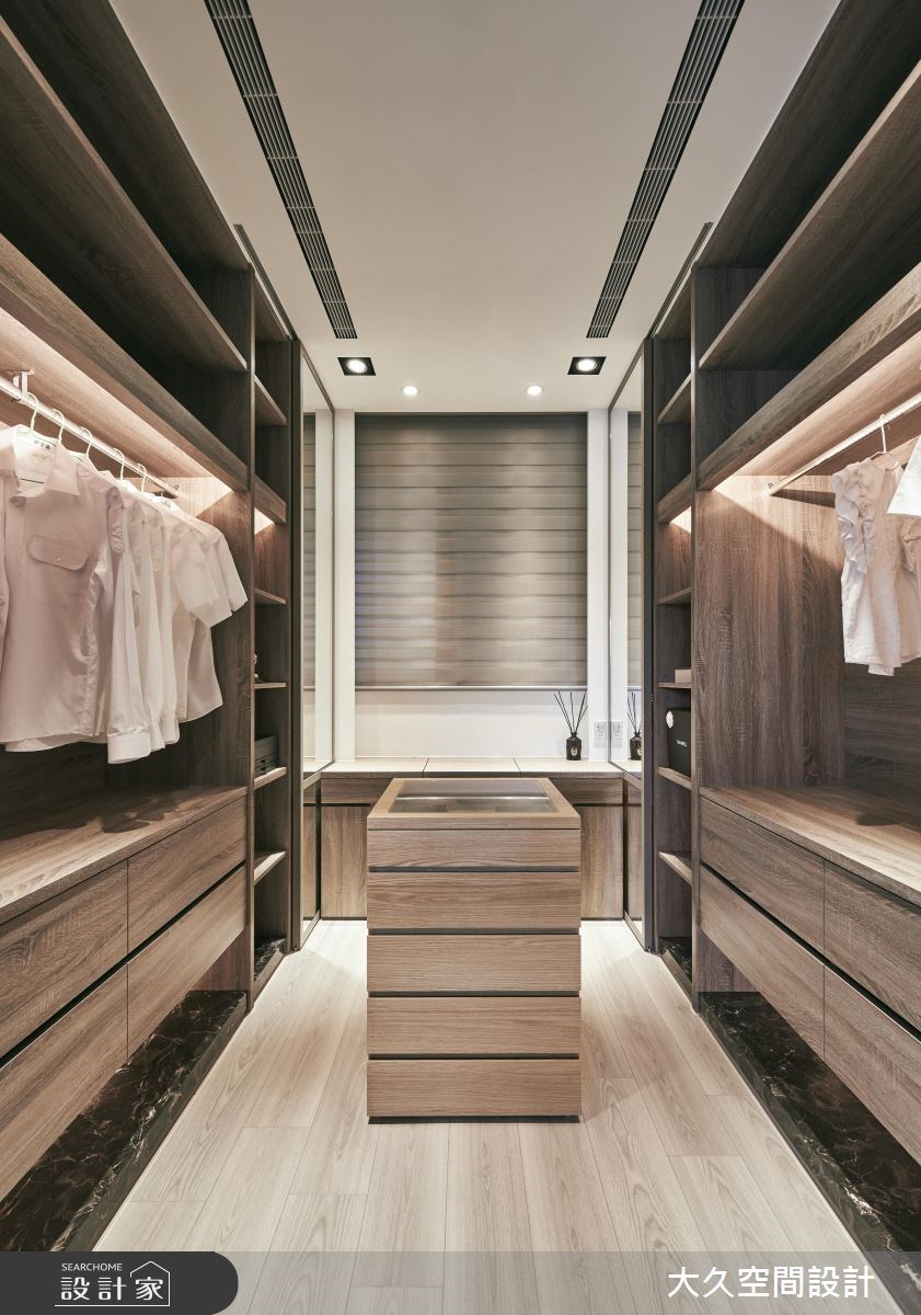 新成屋(5年以下)＿休閒風更衣間案例圖片＿大久空間設計有限公司＿大久_17之11