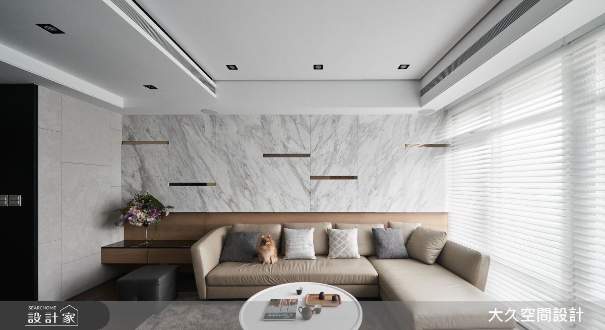 中古屋(5~15年)＿現代風客廳案例圖片＿大久空間設計有限公司＿大久_18之13