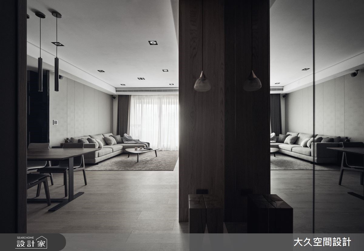 新成屋(5年以下)＿飯店風玄關客廳案例圖片＿大久空間設計有限公司＿大久_19之1