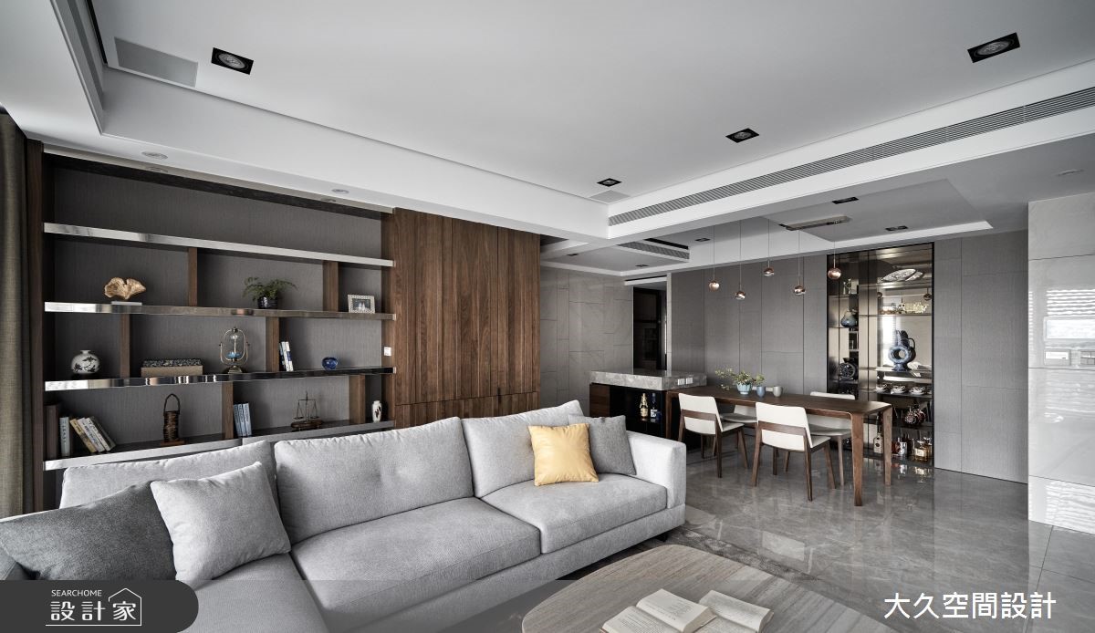 39坪新成屋(5年以下)＿現代風客廳案例圖片＿大久空間設計有限公司＿大久_20之7