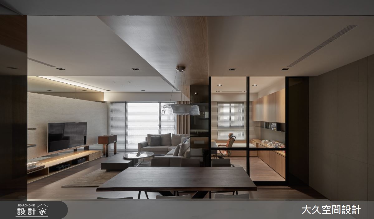 43坪新成屋(5年以下)＿人文禪風餐廳臥榻案例圖片＿大久空間設計有限公司＿大久_21之9