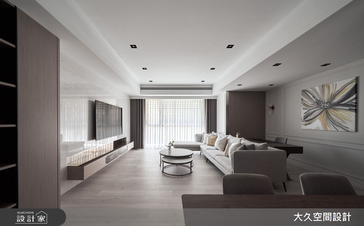 中古屋(5~15年)＿美式風客廳案例圖片＿大久空間設計有限公司＿大久_28之5