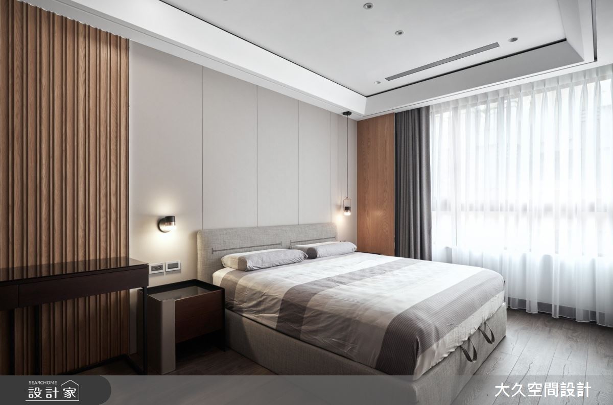 45坪新成屋(5年以下)＿飯店風臥室案例圖片＿大久空間設計有限公司＿大久_31之24