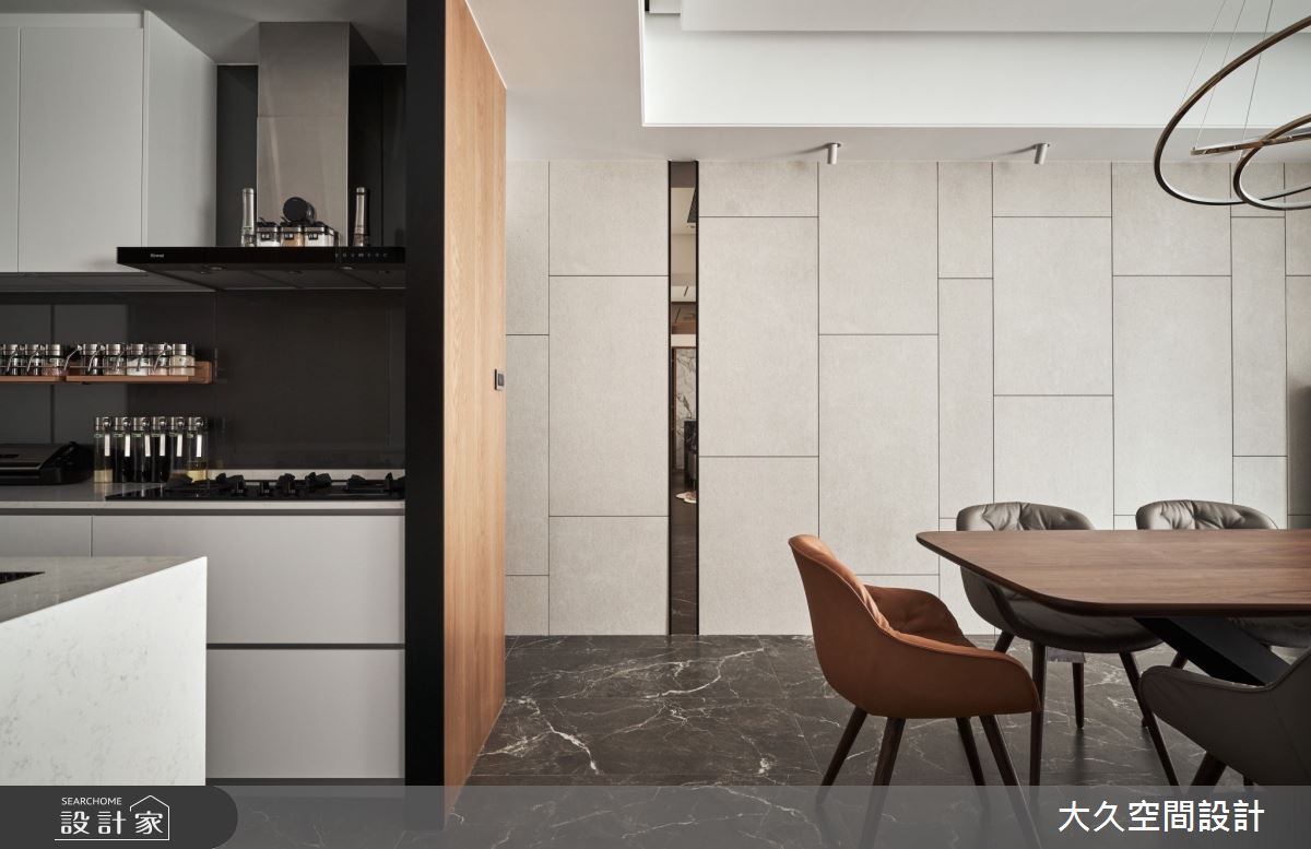 45坪新成屋(5年以下)＿飯店風餐廳廚房案例圖片＿大久空間設計有限公司＿大久_31之12