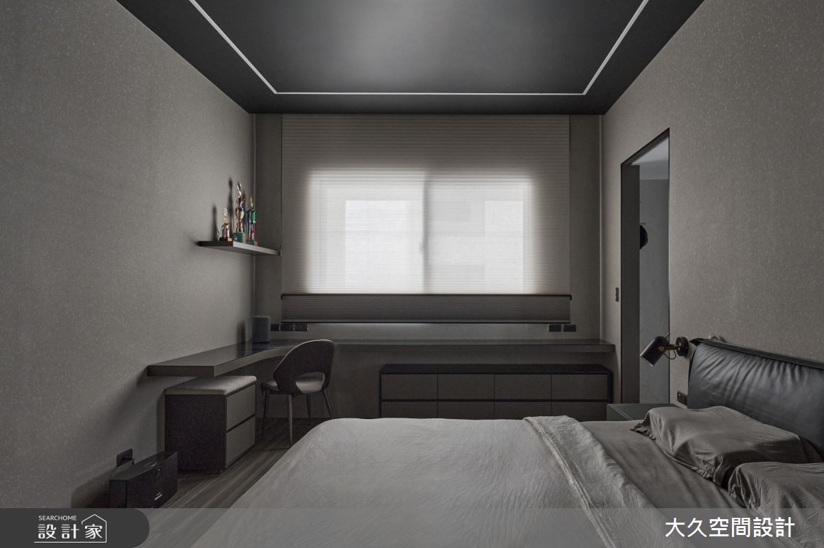 69坪新成屋(5年以下)＿飯店風臥室臥榻案例圖片＿大久空間設計有限公司＿大久_35之30