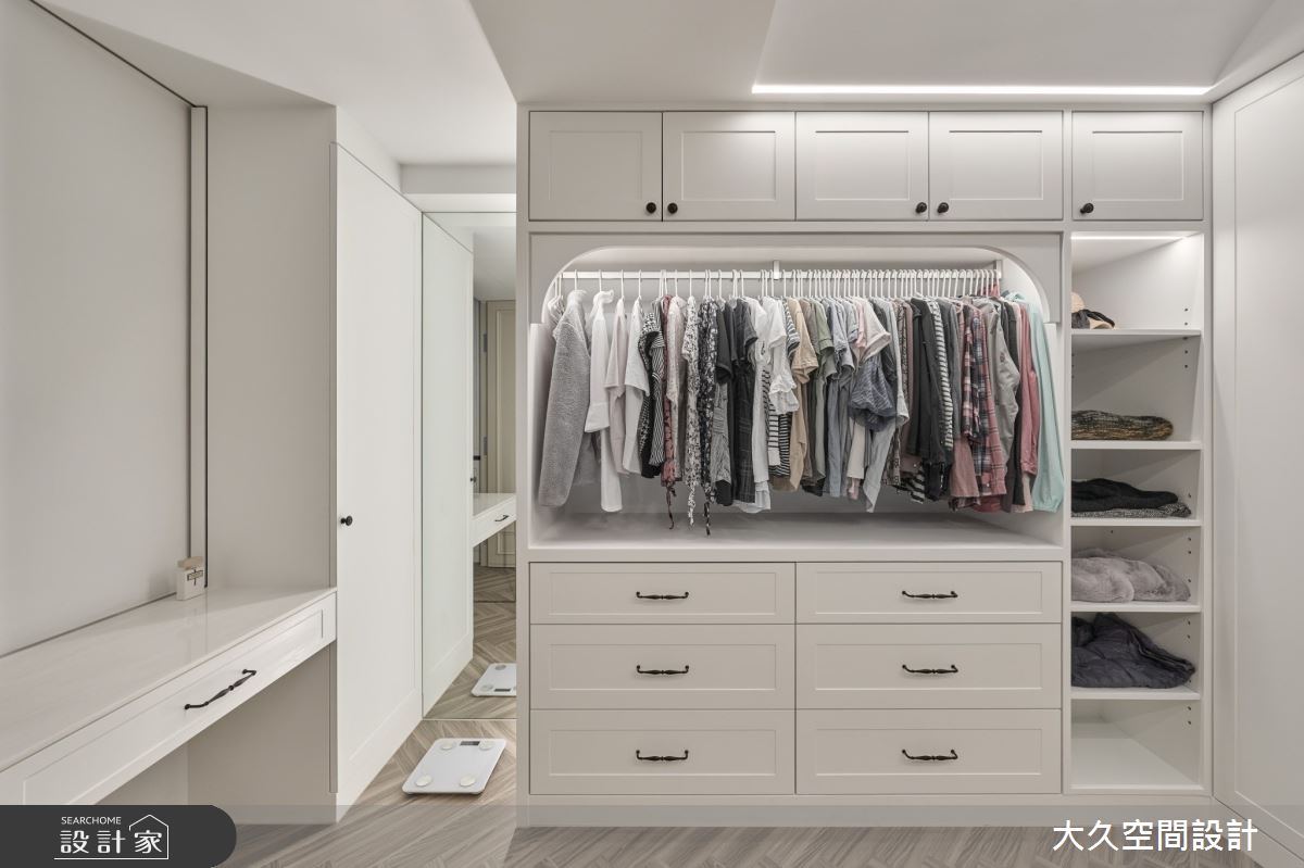69坪新成屋(5年以下)＿飯店風更衣間案例圖片＿大久空間設計有限公司＿大久_35之27