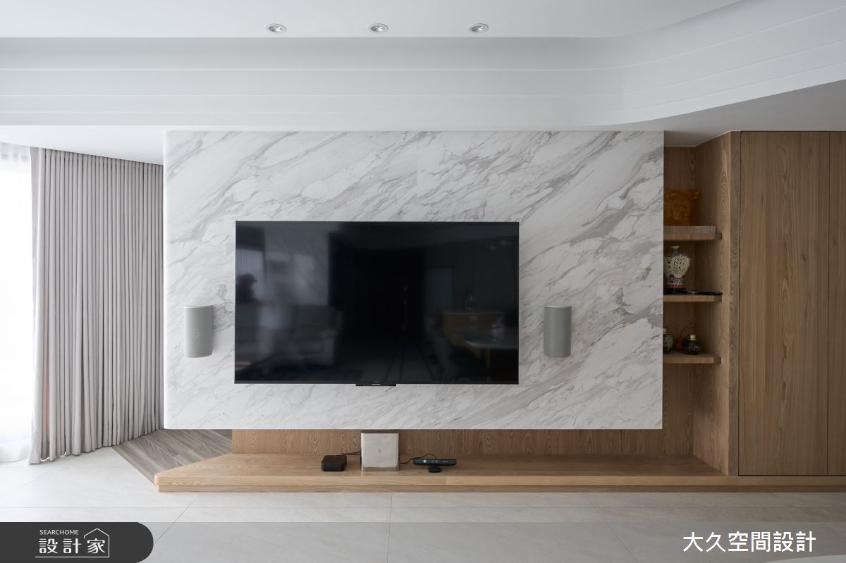 69坪新成屋(5年以下)＿飯店風客廳案例圖片＿大久空間設計有限公司＿大久_35之9