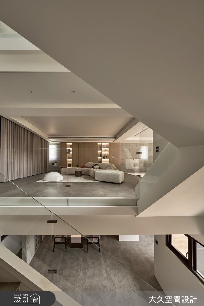 150坪毛胚屋＿親子飯店風樓梯案例圖片＿大久空間設計有限公司＿大久_37之19