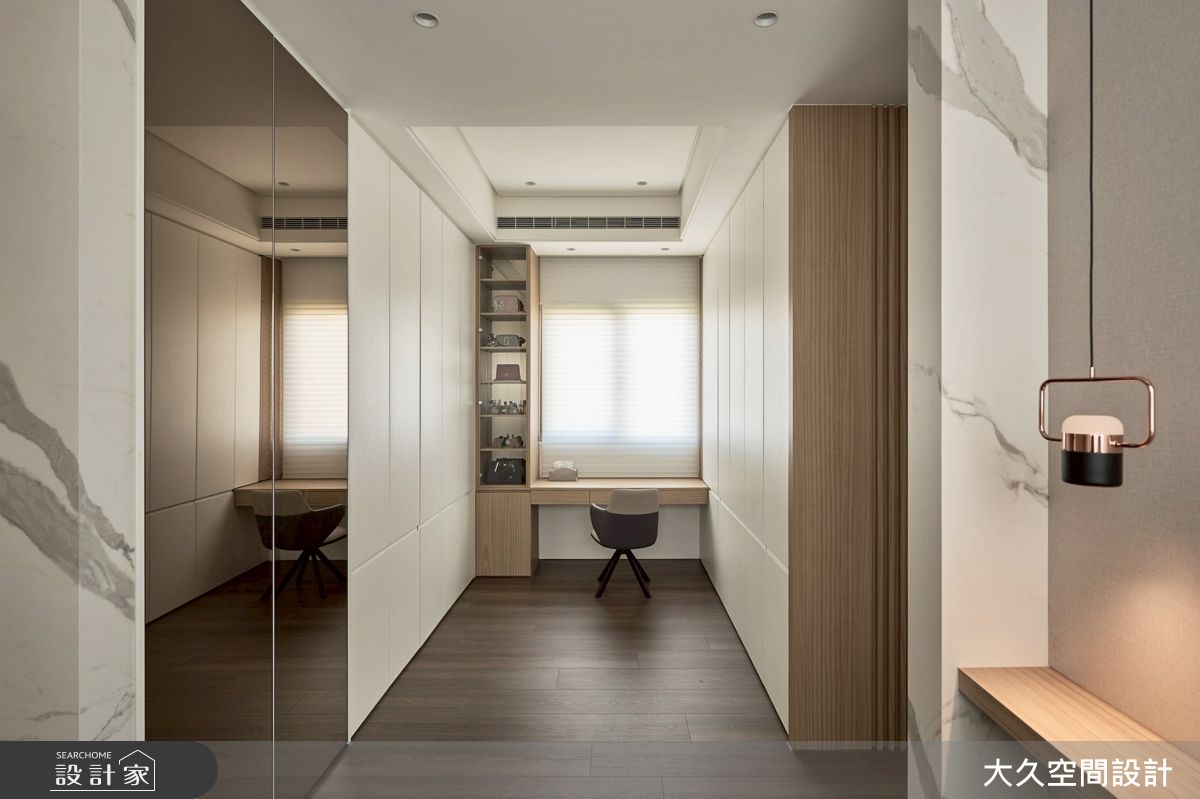 150坪毛胚屋＿親子飯店風更衣間案例圖片＿大久空間設計有限公司＿大久_37之28