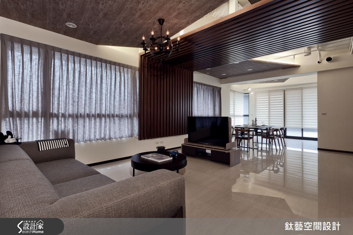 50坪新成屋(5年以下)＿工業風案例圖片＿鈦藝空間設計＿鈦藝_01之1