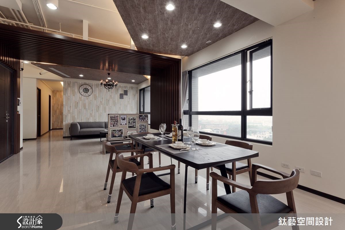 50坪新成屋(5年以下)＿工業風案例圖片＿鈦藝空間設計＿鈦藝_01之5