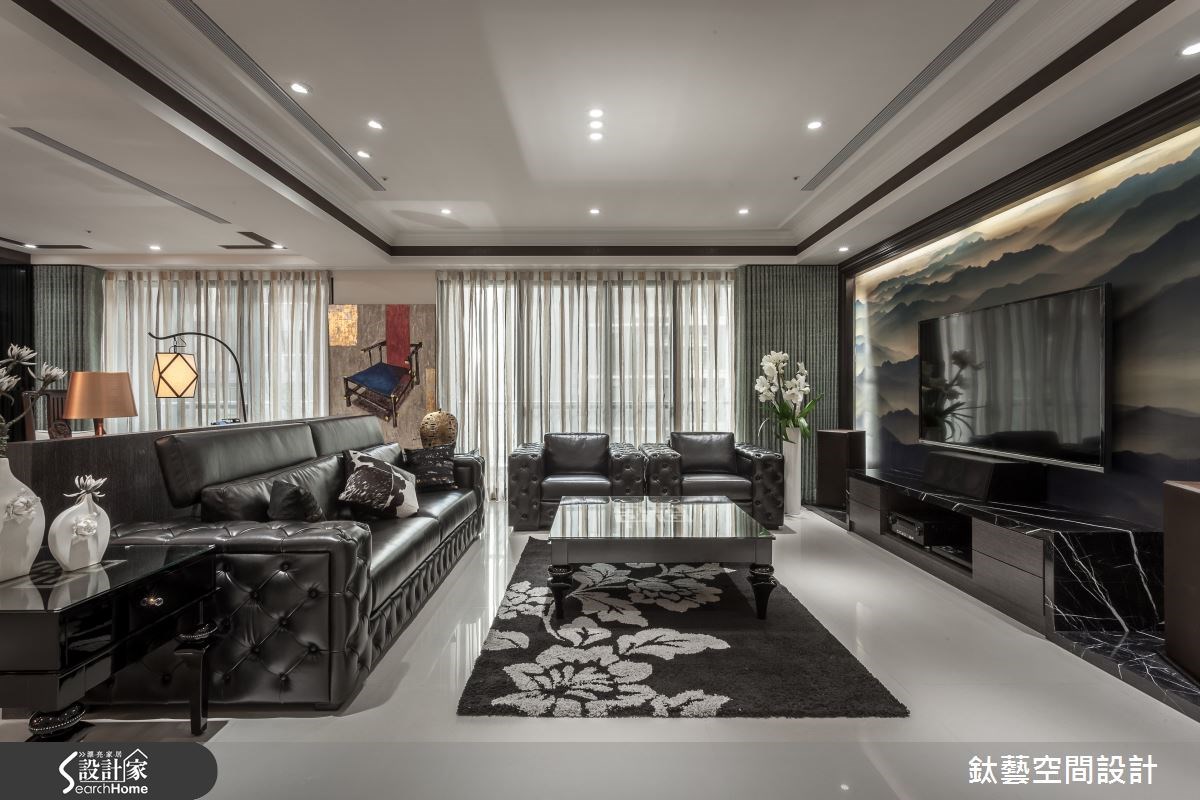 50坪新成屋(5年以下)＿混搭風案例圖片＿鈦藝空間設計＿鈦藝_05之5