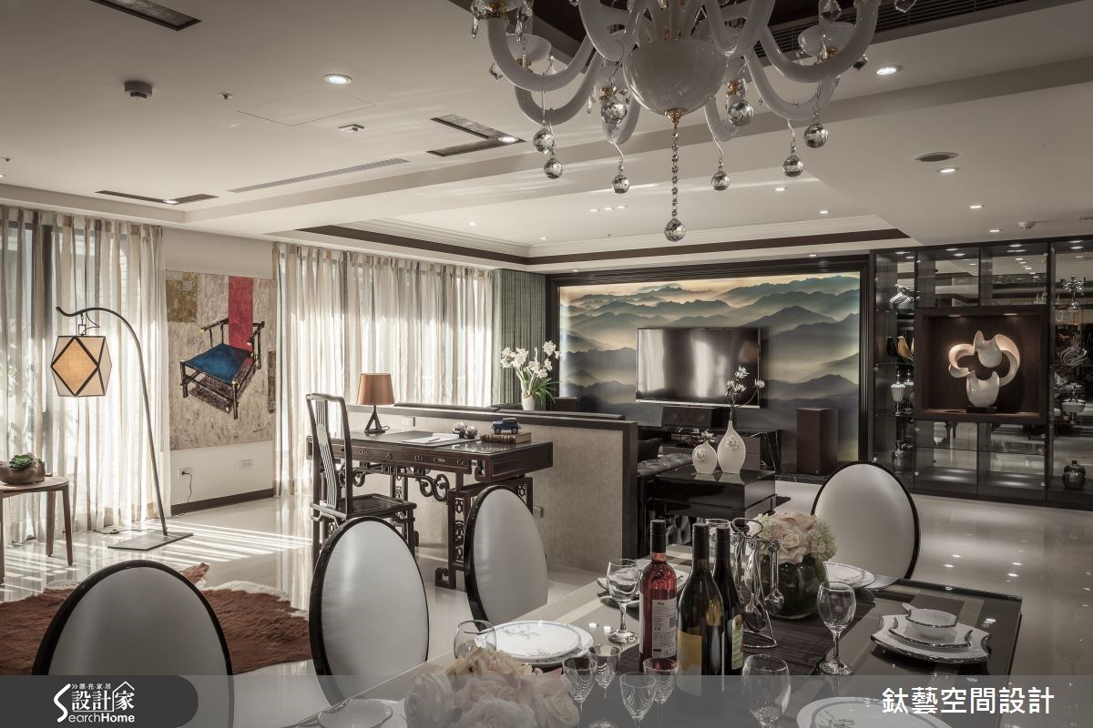 50坪新成屋(5年以下)＿混搭風案例圖片＿鈦藝空間設計＿鈦藝_05之14