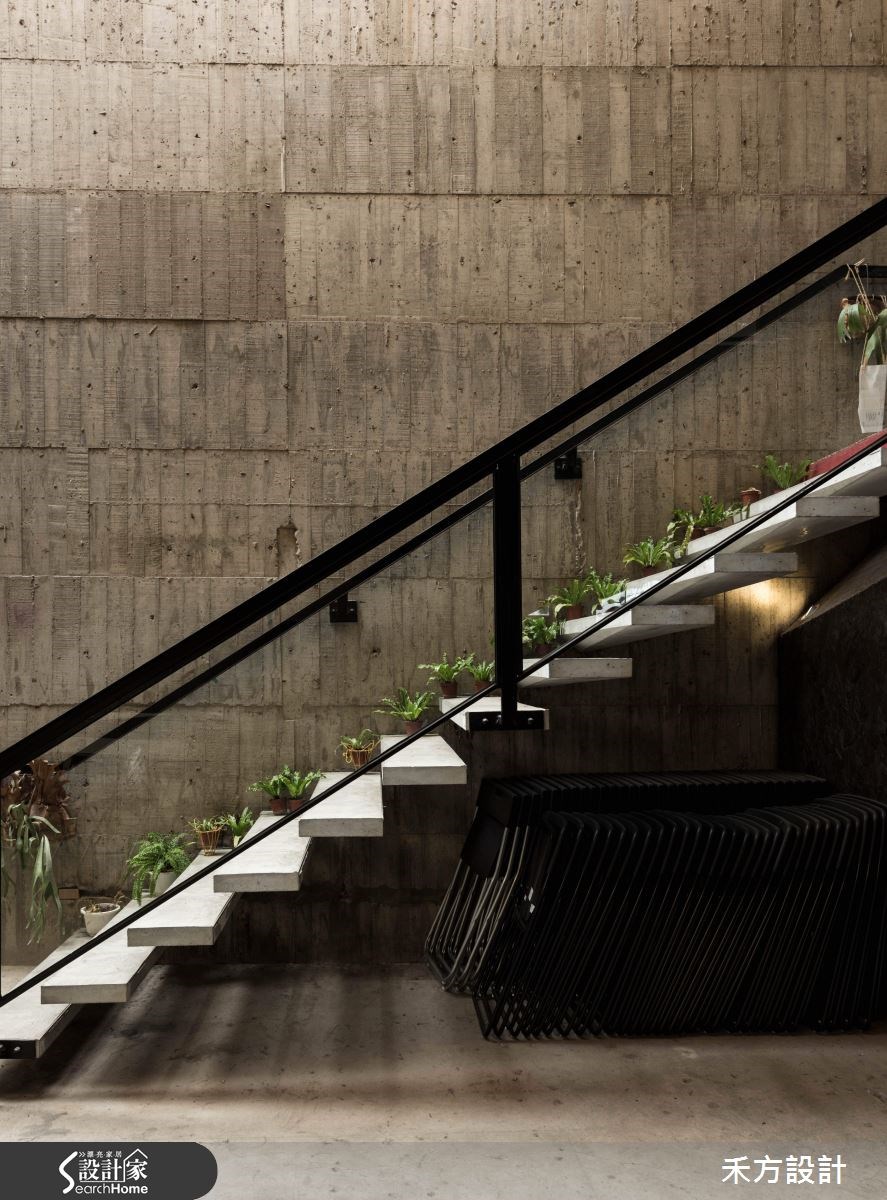 80坪中古屋(5~15年)＿混搭風樓梯案例圖片＿禾方文創有限公司(禾方設計)＿禾方_02之7