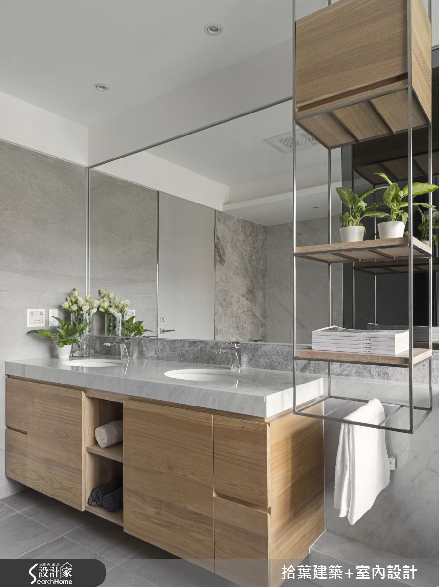 89坪新成屋(5年以下)＿現代風浴室案例圖片＿拾葉建築+室內設計＿拾葉_03之12