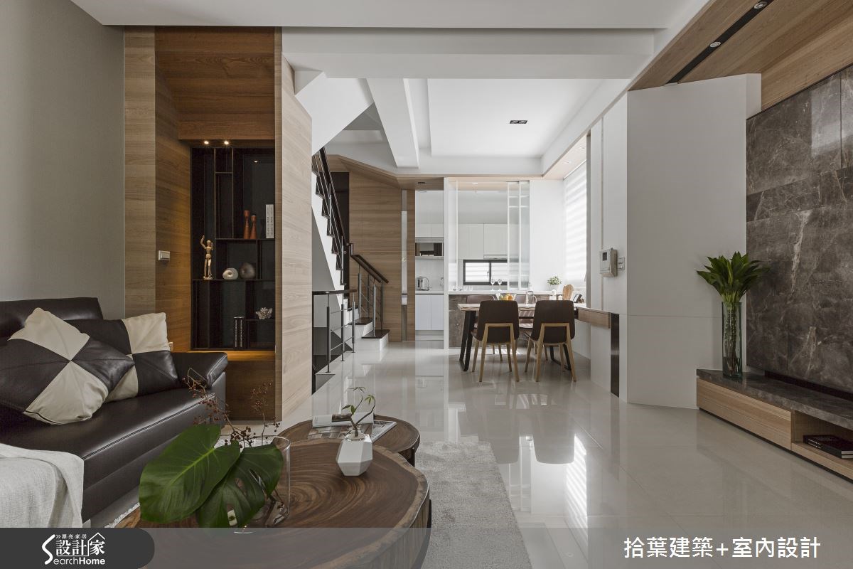 40坪新成屋(5年以下)＿現代風客廳餐廳案例圖片＿拾葉建築+室內設計＿拾葉_07之3