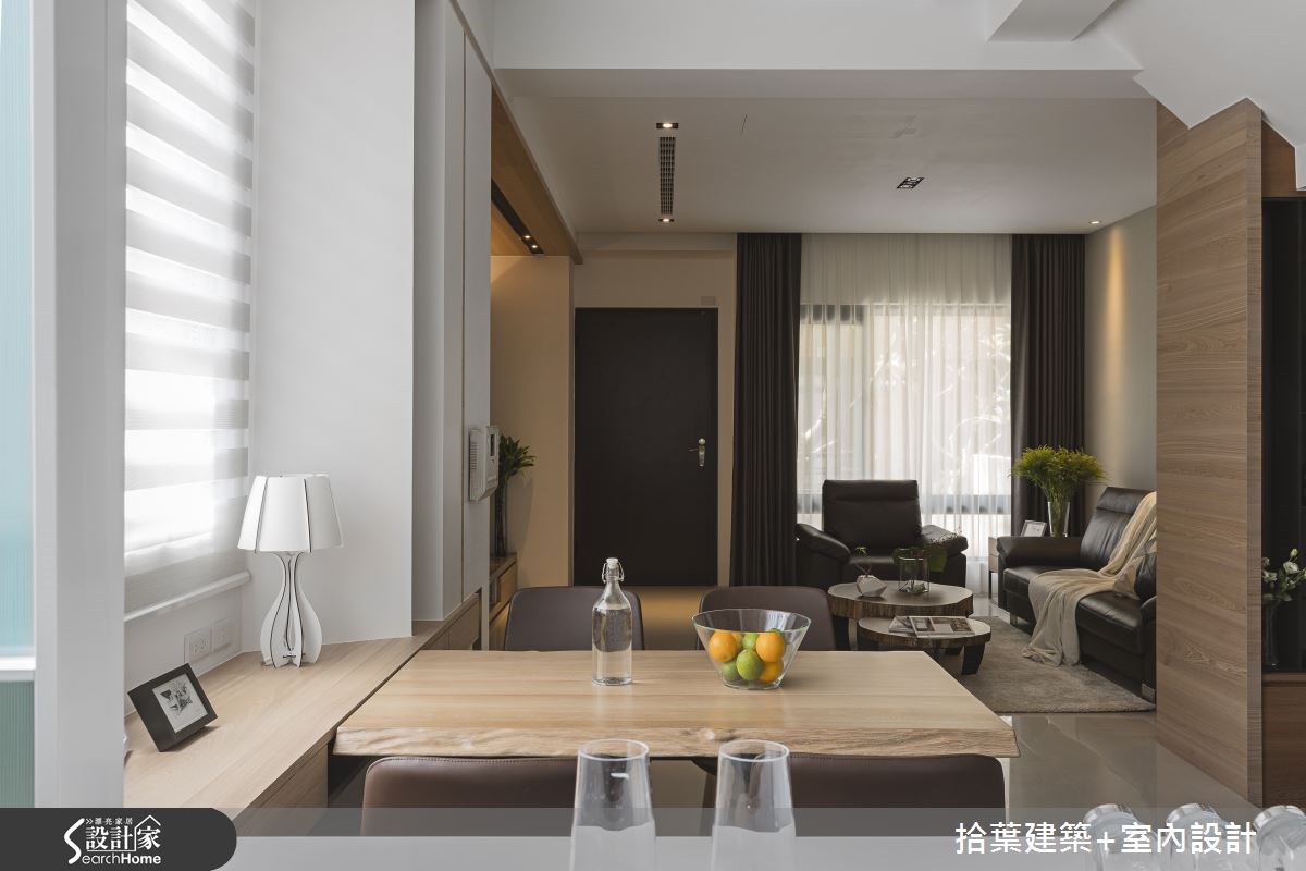 40坪新成屋(5年以下)＿現代風客廳餐廳案例圖片＿拾葉建築+室內設計＿拾葉_07之13