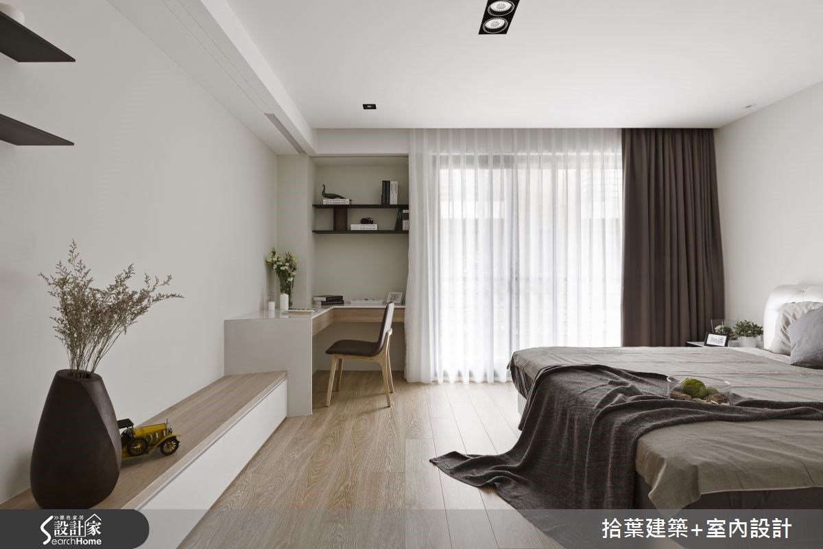 40坪新成屋(5年以下)＿現代風臥室案例圖片＿拾葉建築+室內設計＿拾葉_07之17