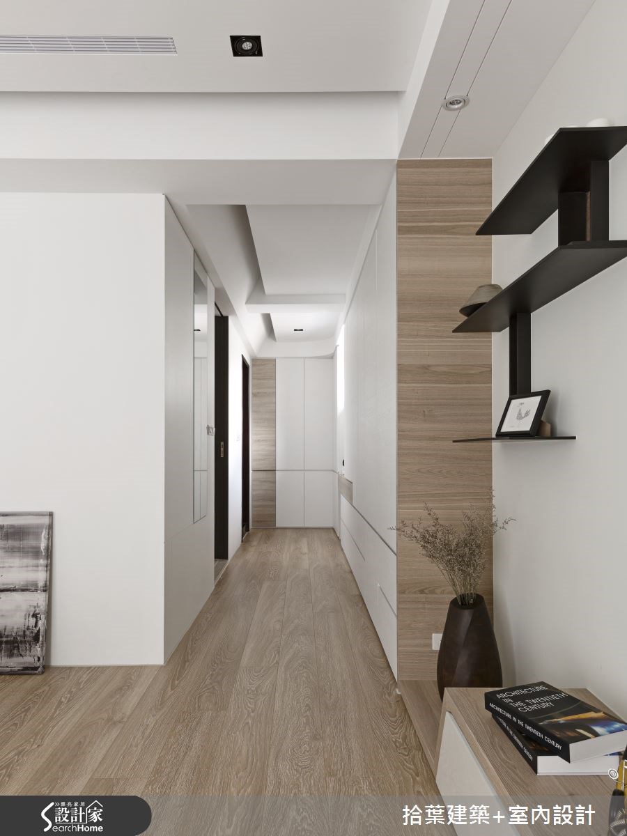 40坪新成屋(5年以下)＿現代風臥室走廊案例圖片＿拾葉建築+室內設計＿拾葉_07之20