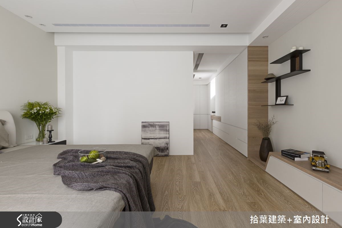 40坪新成屋(5年以下)＿現代風臥室案例圖片＿拾葉建築+室內設計＿拾葉_07之21
