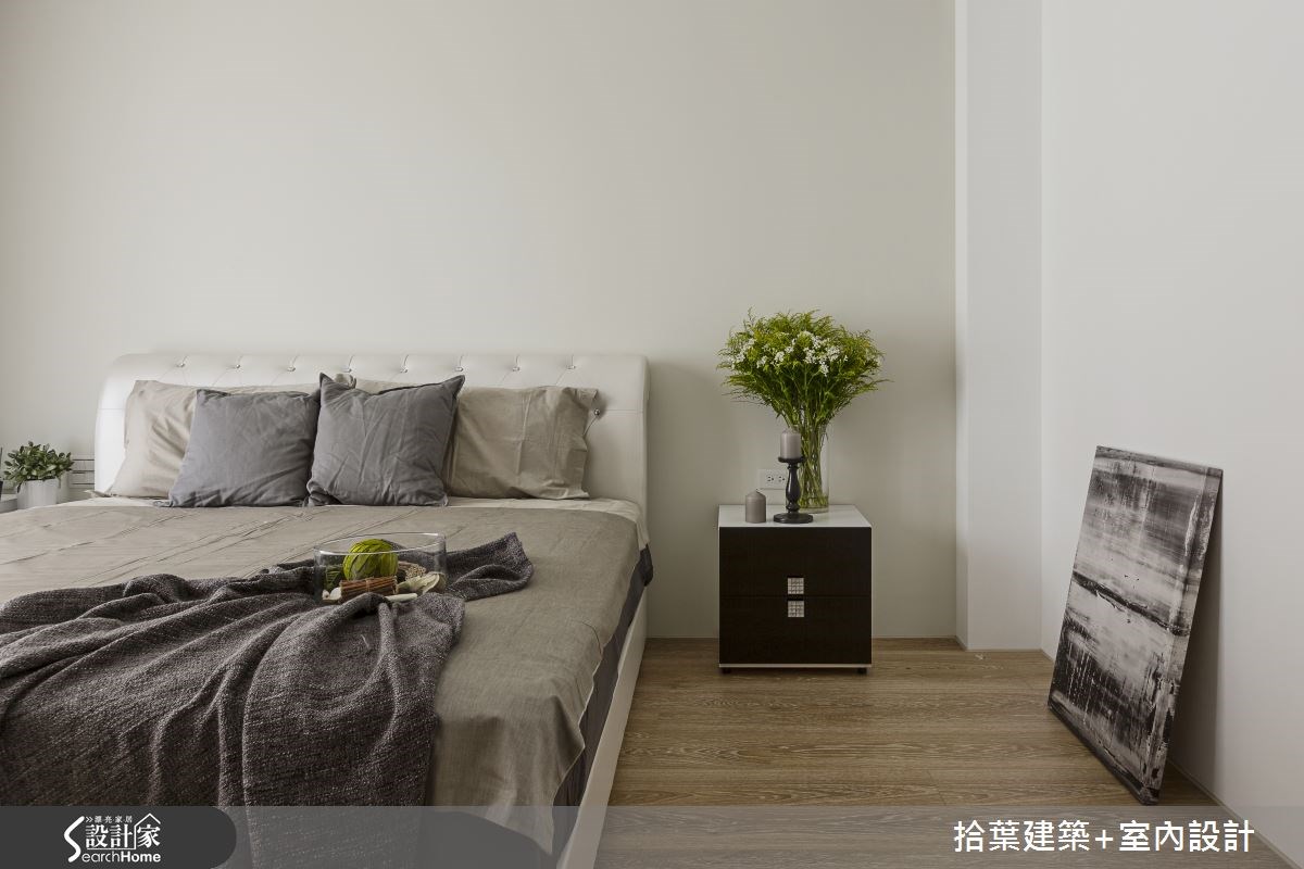 40坪新成屋(5年以下)＿現代風臥室案例圖片＿拾葉建築+室內設計＿拾葉_07之22