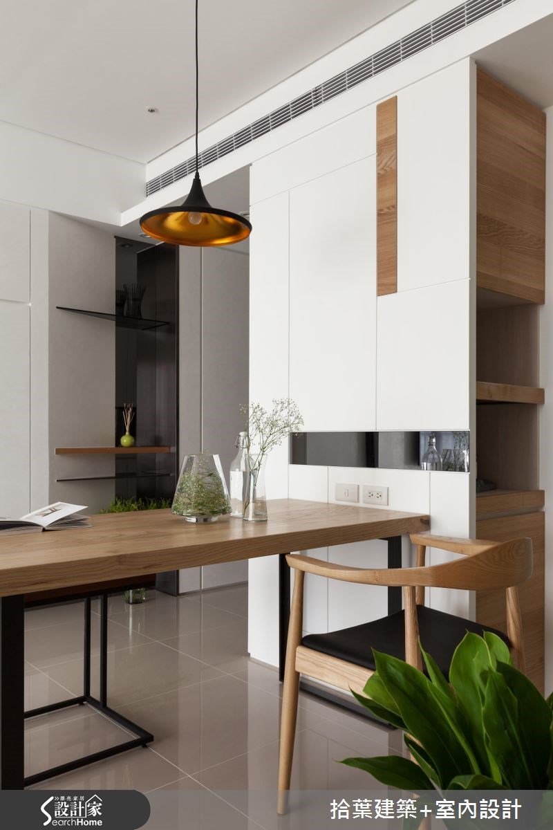 25坪新成屋(5年以下)＿現代風餐廳案例圖片＿拾葉建築+室內設計＿拾葉_09之2