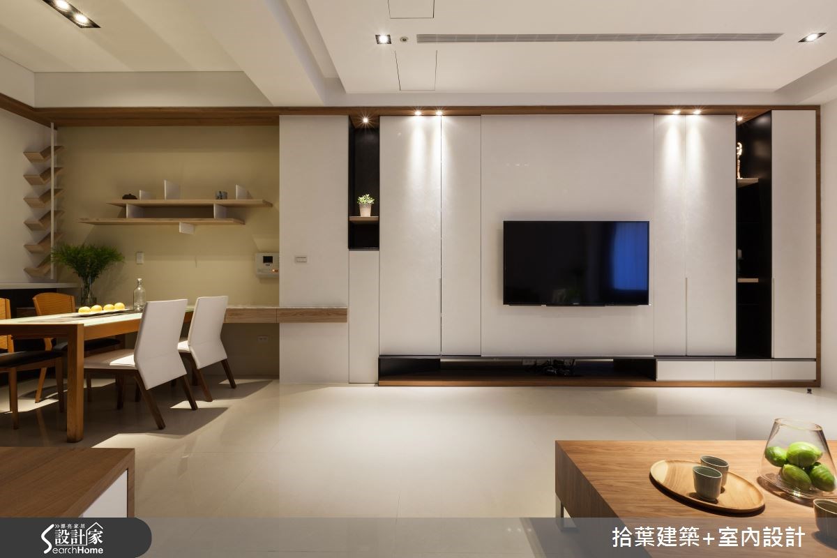 55坪中古屋(5~15年)＿現代風客廳案例圖片＿拾葉建築+室內設計＿拾葉_10之4