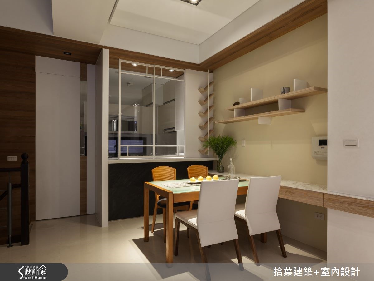 55坪中古屋(5~15年)＿現代風餐廳案例圖片＿拾葉建築+室內設計＿拾葉_10之9
